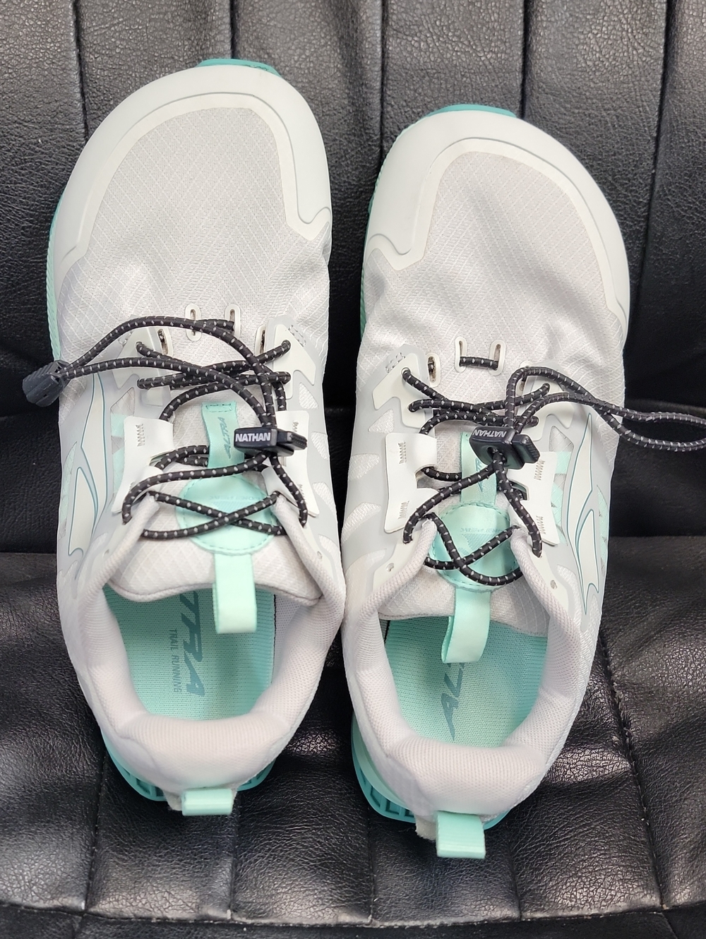 Natan Women’s White & Mint Athletic Sneakers